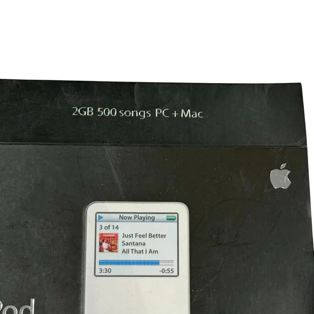 VTG Apple iPod Nano 2GB Retail Box Only no Inserts or Device Packaging MA004LL/A
